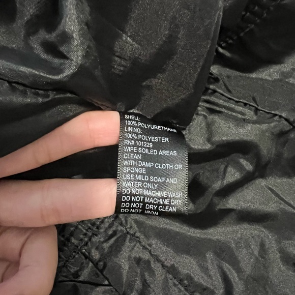 Faux Leather Jacket (Ashley by 26 International) - Picture 7 of 9